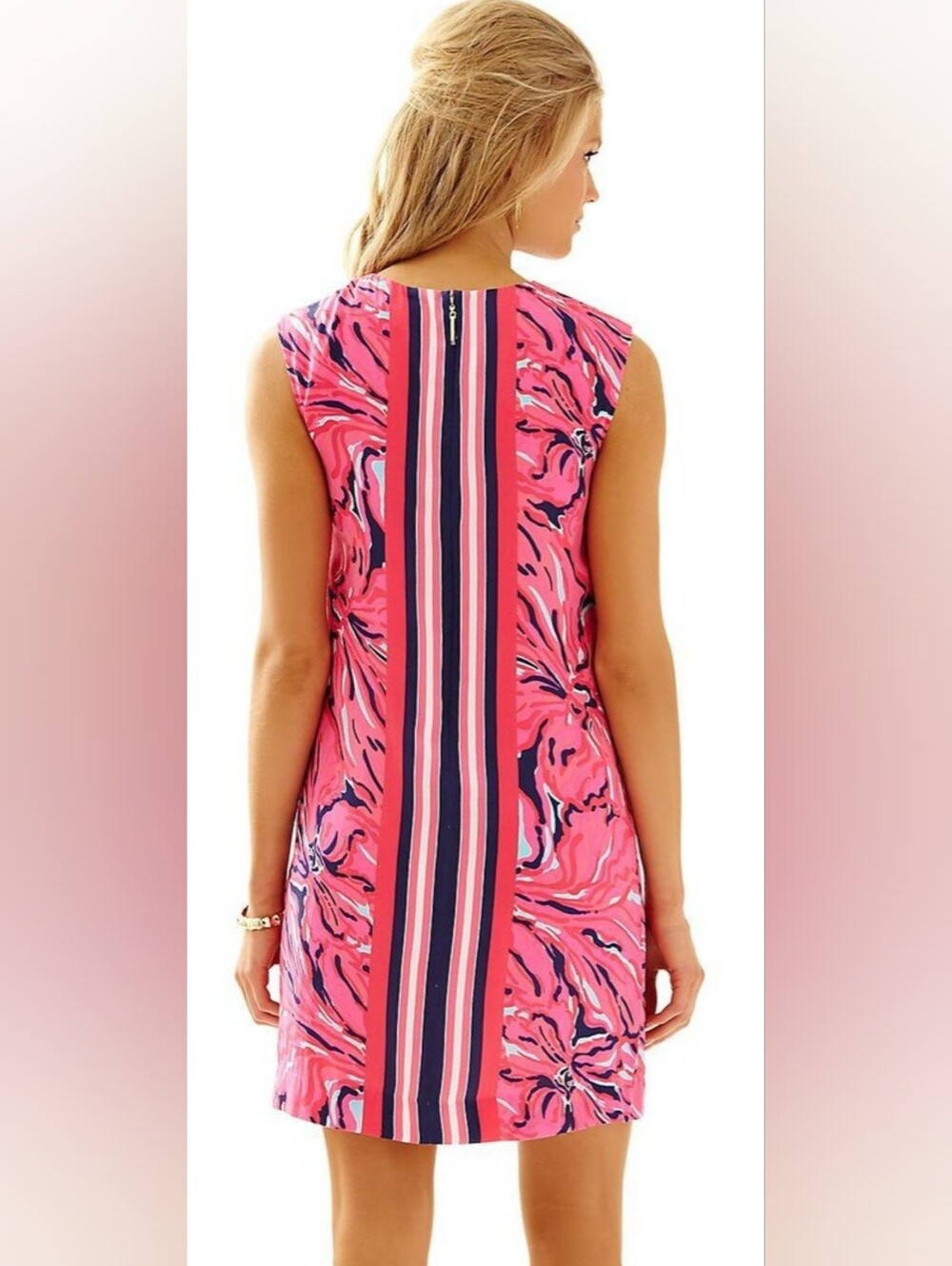 Lilly Pulitzer "Flirty Engineered Iona Shift Dress", size M, (Originally $198)
